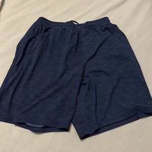 LuluLemon 9” Linerless Pacebreaker Navy Blue Size Large